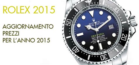 listino rolex 2015|Listino Rolex 2015 .